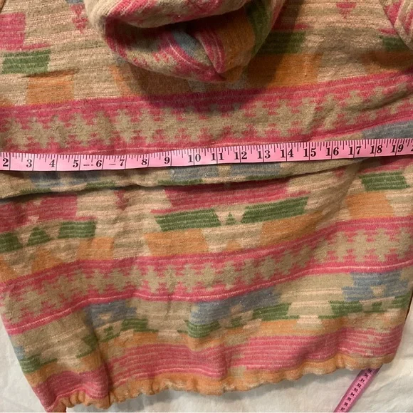 AOP Aztec Hoodie..Thick Warm & Cozy ..Campfire Ready ...Size M Women's (a15 - Picture 8 of 11